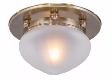 PARIS 20/1 - Brass ceiling light by Patinas Lighting - view 2